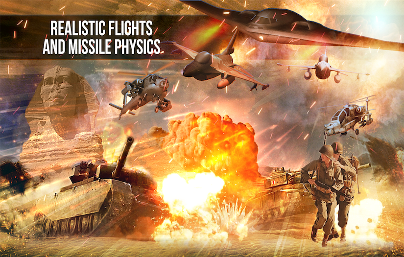 Clash of Sky - War for Domination screenshot 3